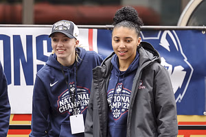 Following the departure of Nika Muhl and Paige Buecker, UConn's Azzi Fudd shares her take on being a leader