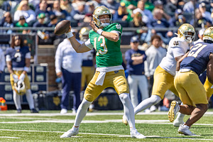 "It just slowly eats you" - CFB insider questions Marcus Freeman's CJ Carr-led QB room in post-Riley Leonard era