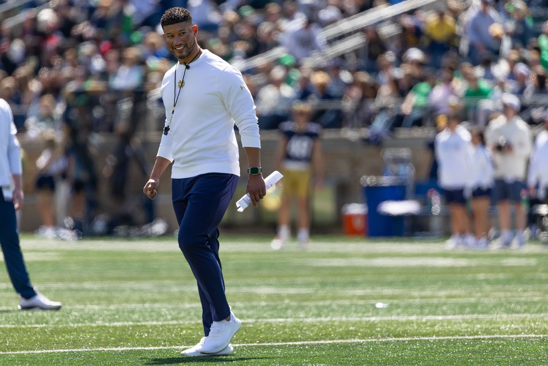 NCAA Football: Notre Dame Blue-Gold Spring Game - Source: Imagn