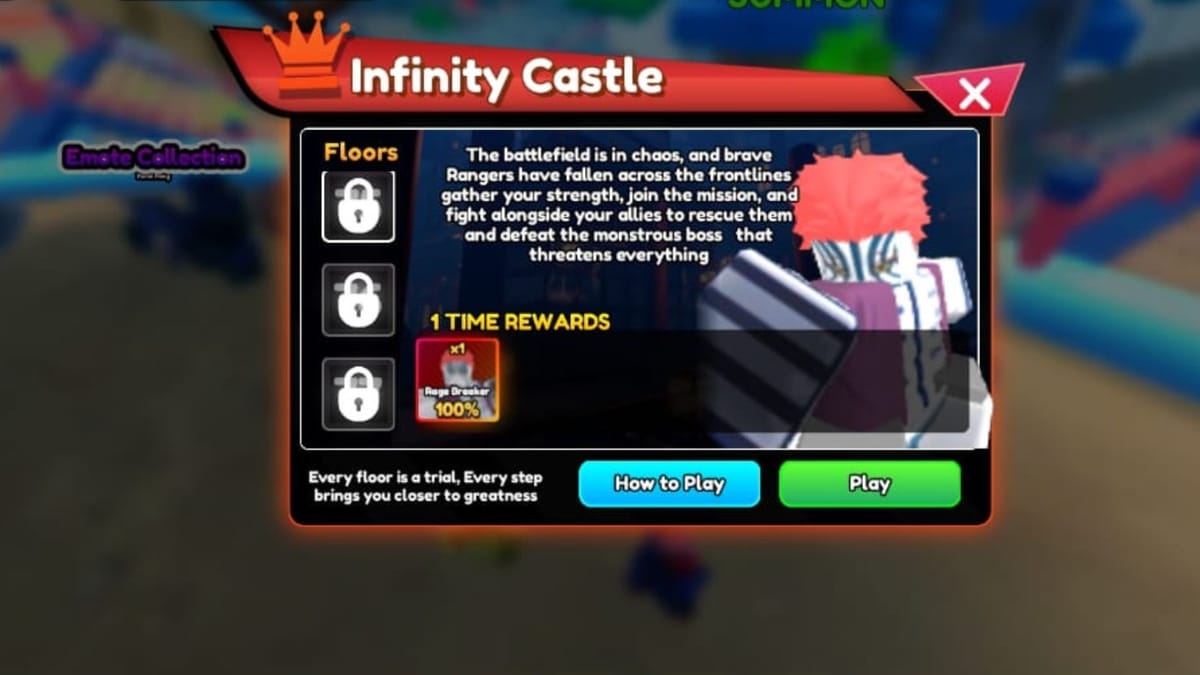 Anime Rangers X: Infinity Castle guide
