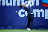 Chanettee Wannasaen finished T2 at the Women's PGA (Image via Imagn)