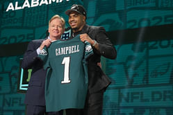"This kid is gonna be a MONSTER": NFL fans react to Eagles' Jihaad Campbell signing $14,903,574 rookie contract