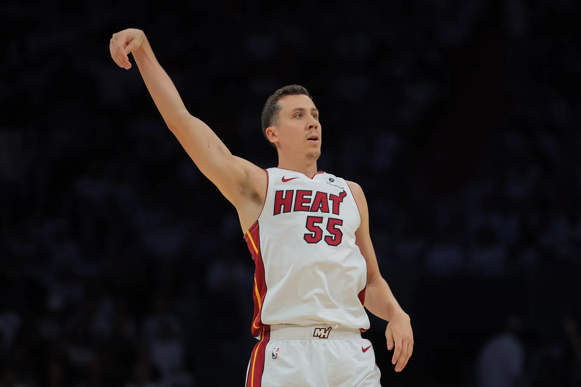 The Miami Heat are looking to trade Duncan Robinson