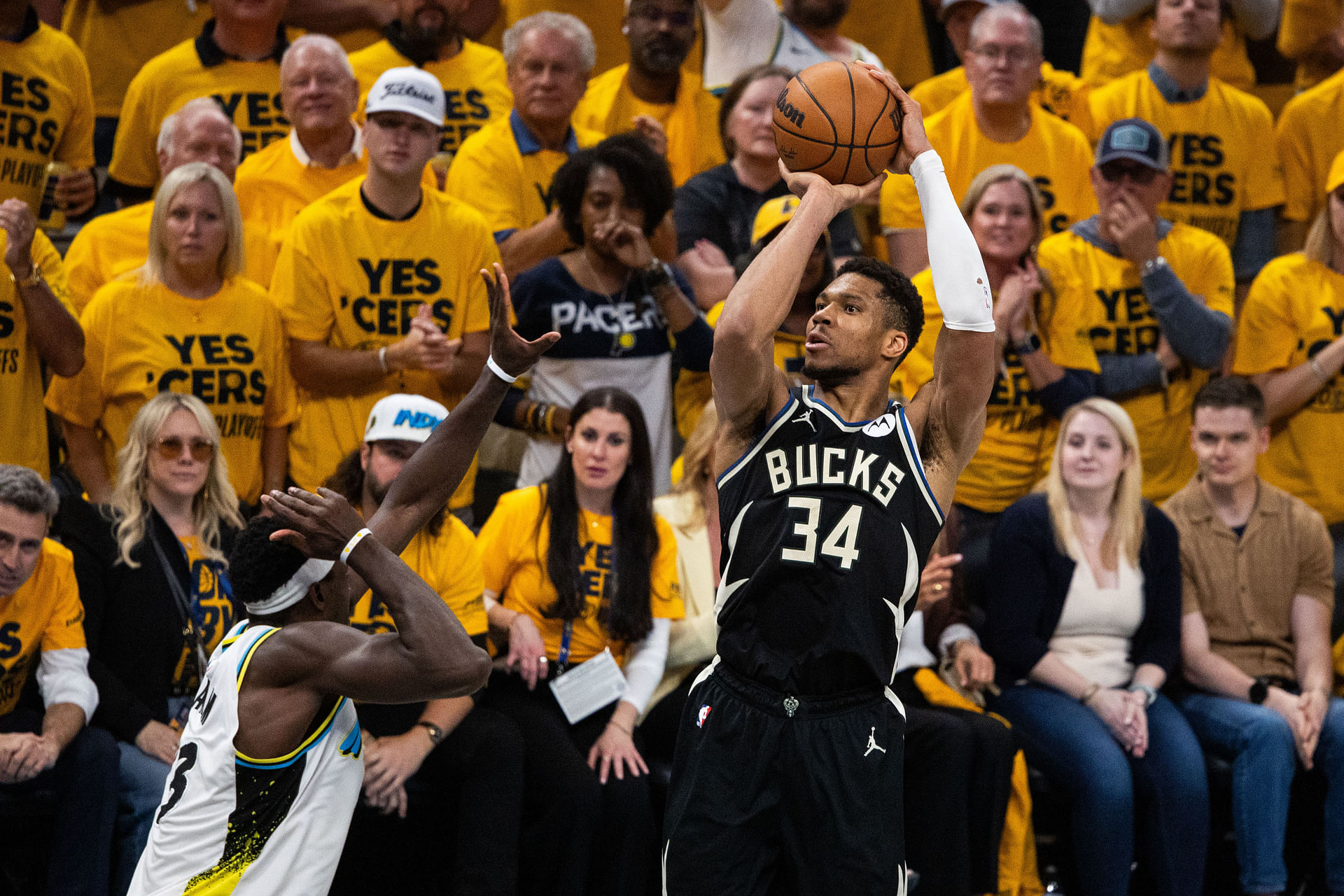 NBA: Playoffs-Milwaukee Bucks at Indiana Pacers - Source: Imagn