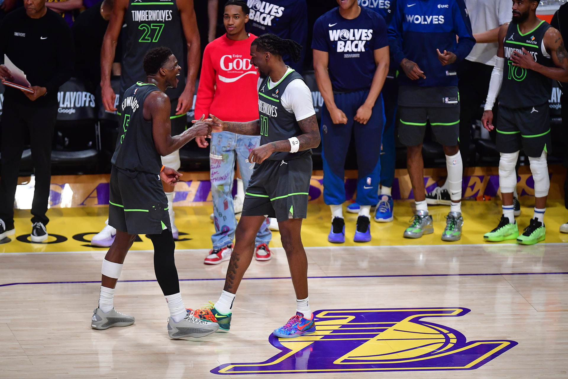 NBA: Playoffs-Minnesota Timberwolves at Los Angeles Lakers - Source: Imagn