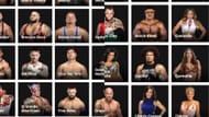 The star was removed from the RAW roster page (left) and put on the Alumni page (right) (Credit: WWE.com)