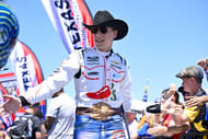 Carson Hocevar before the start of the Wurth 400 race at Texas Motor Speedway- Source: Imagn
