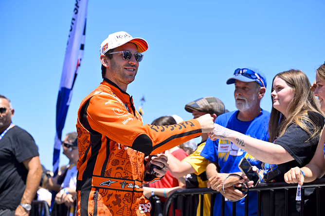 "It's unbelievable": Local hero Daniel Suarez gets real in post-race conference after emotional Mexico Xfinity win