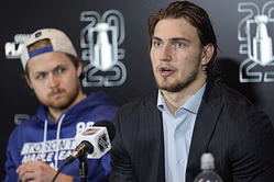 NHL insider urges Maple Leafs to ‘don’t think about’ ex-captain before picking ‘human nail gun’ Matthew Knies