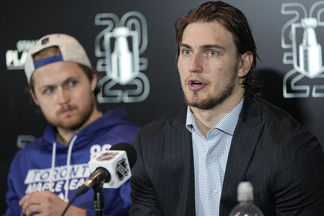 NHL insider urges Maple Leafs to ‘don’t think about’ ex-captain before picking ‘human nail gun’ Matthew Knies