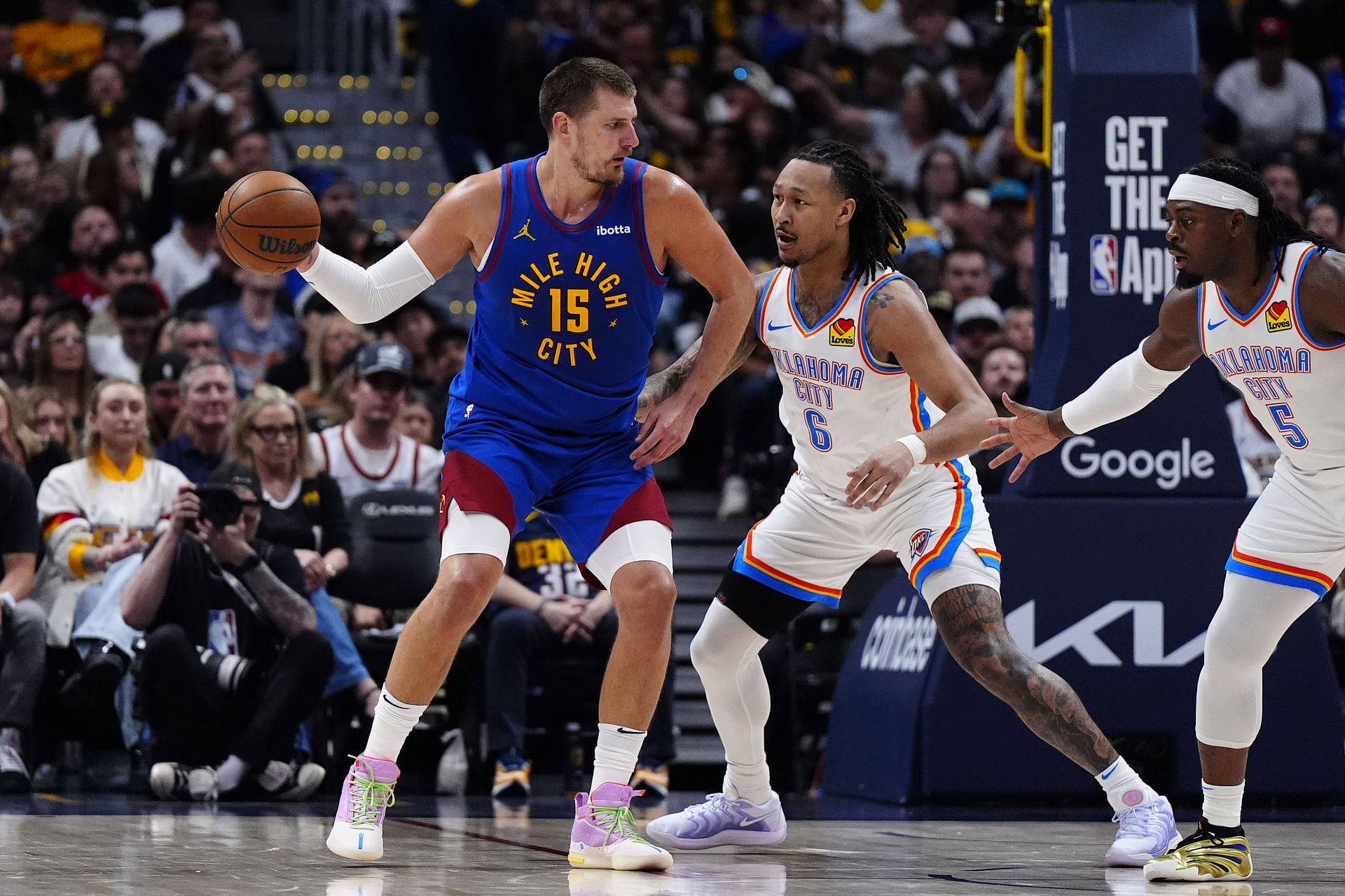 NBA: Playoffs-Oklahoma City Thunder at Denver Nuggets - Source: Imagn
