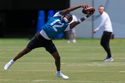 "This MF crazy athletic" - NFL fans react to Travis Hunter's vertical jump while talking defensive snaps at Jaguars camp