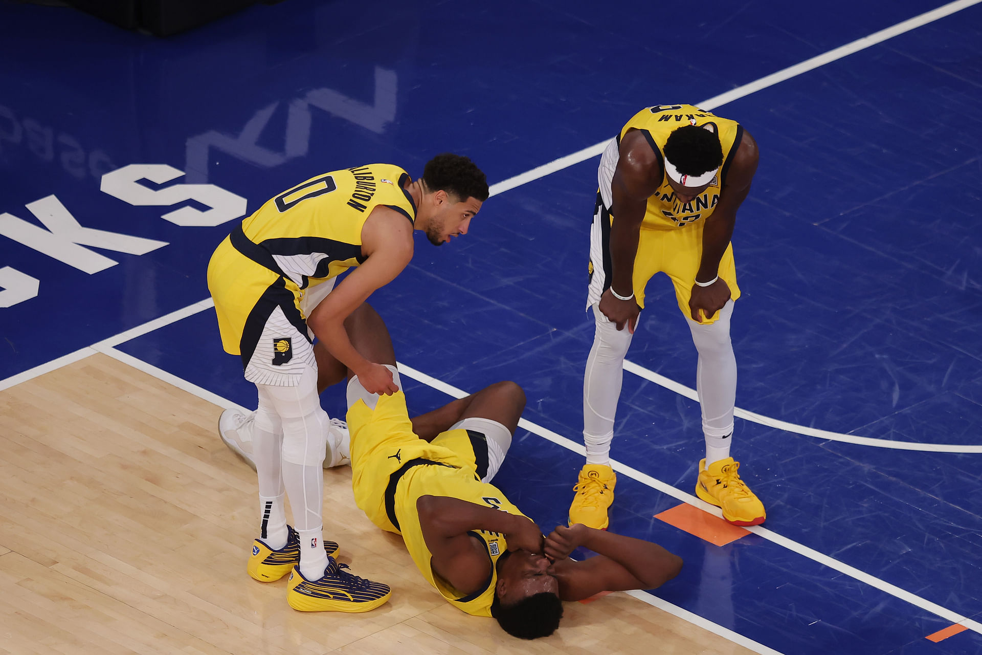 NBA: Playoffs-Indiana Pacers at New York Knicks - Source: Imagn