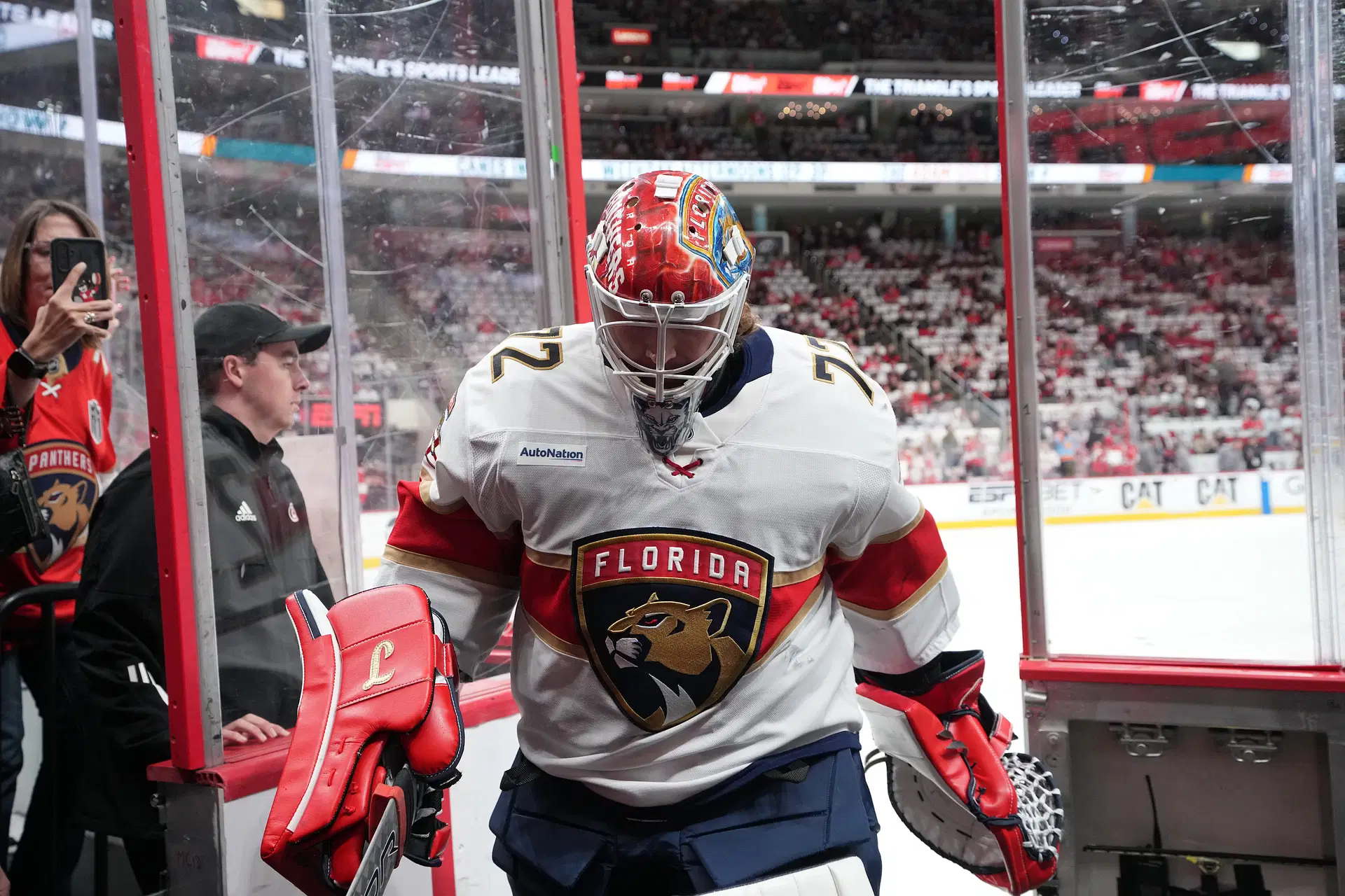 NHL: Stanley Cup Playoffs-Florida Panthers at Carolina Hurricanes - Source: Imagn
