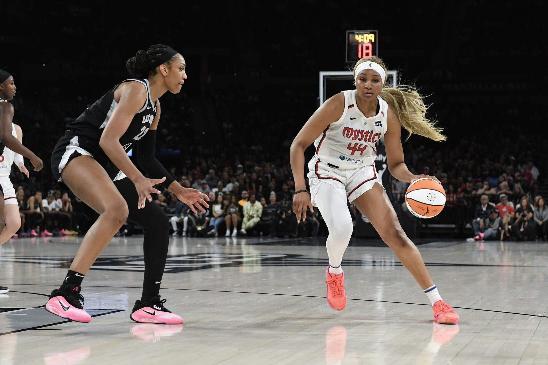 WNBA: Washington Mystics at Las Vegas Aces - Source: Imagn