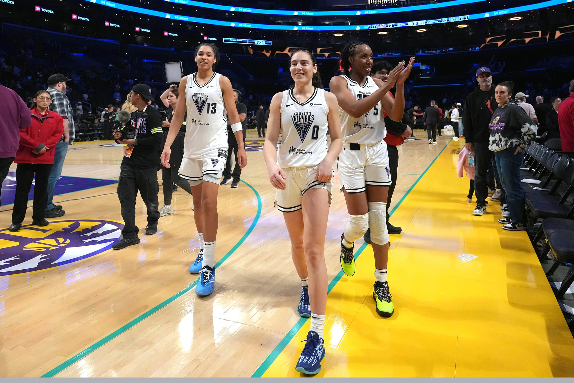 Valkyries outlast Sparks in overtime for 4th win of the season. (Photo: IMAGN)