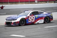Daniel Suarez drives the #99 Chevrolet Camaro for Trackhouse Racing - Source: Imagn