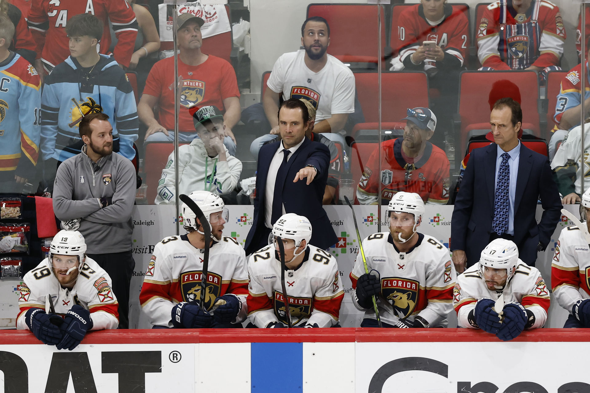 NHL: Stanley Cup Playoffs-Florida Panthers at Carolina Hurricanes - Source: Imagn