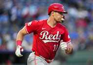 Tyler Stephenson is locked in and ready to launch one tonight - Source: Imagn