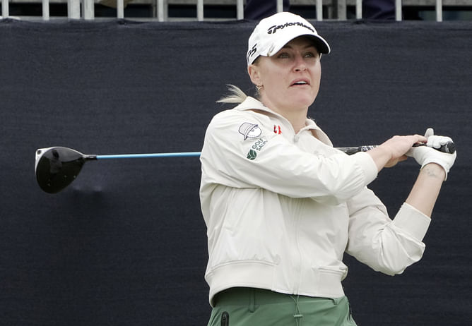 How did Charley Hull perform in Round 4 of the 2025 U.S. Women's Open?