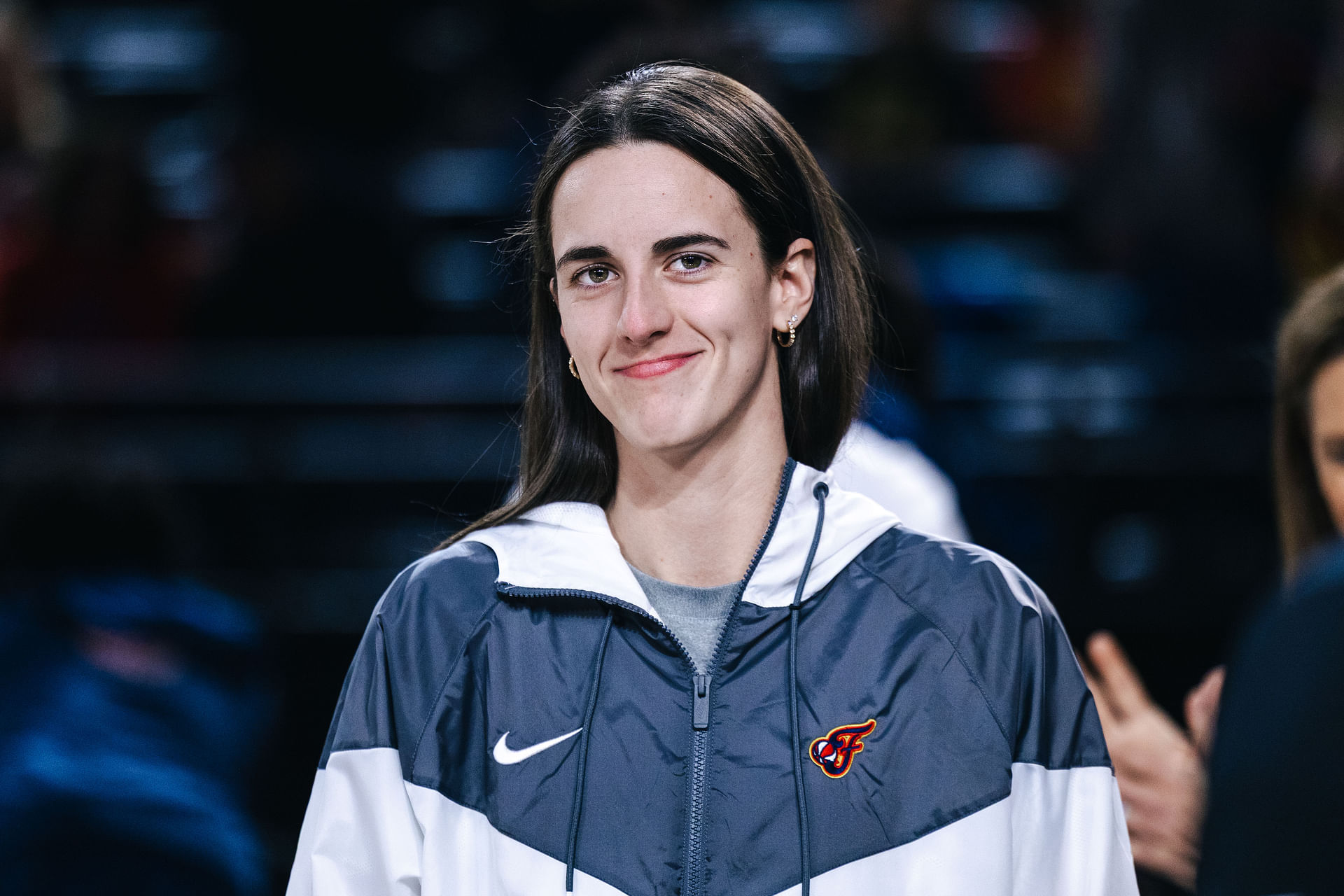 May 28, 2025; Washington, District of Columbia, USA; Indiana Fever guard Caitlin Clark before the game against the Washington Mystics at Entertainment &amp; Sports Arena. Mandatory Credit: Emily Faith Morgan-Imagn Images - Source: Imagn
