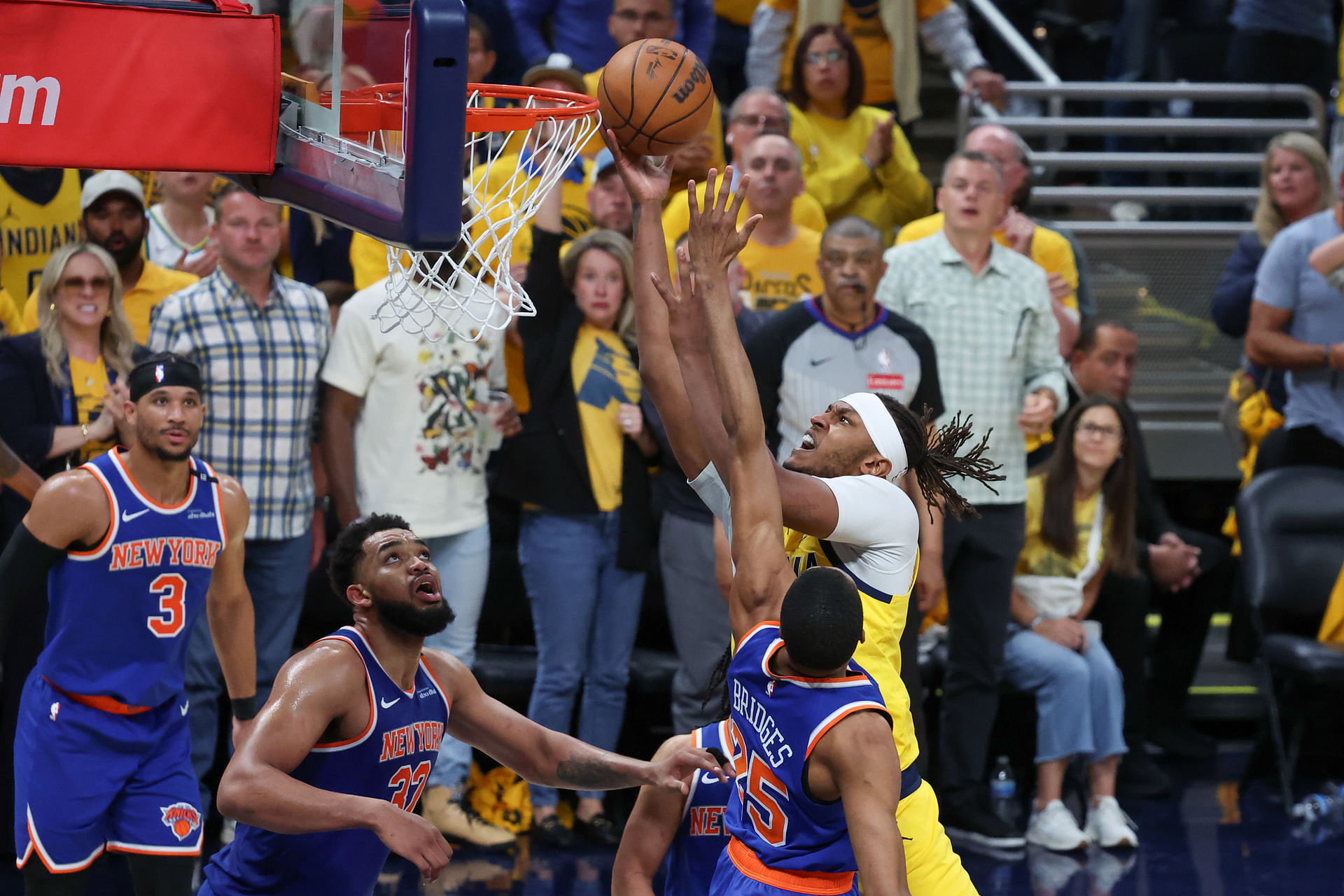 NBA: Playoffs-New York Knicks at Indiana Pacers - Source: Imagn