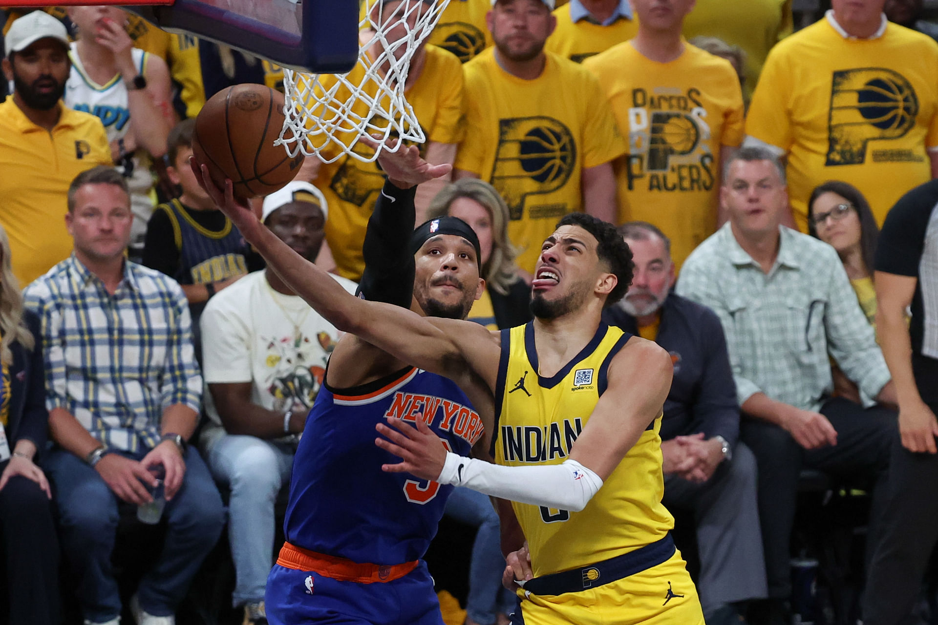 NBA: Playoffs-New York Knicks at Indiana Pacers - Source: Imagn