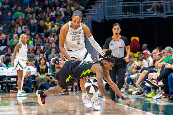 A'ja Wilson implores fans to stop instigating beef amid players after controversial foul on Erica Wheeler: "Not here to hurt anyone"