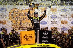 Ryan Blaney relieved after "nothing wacky happened" in Nashville amid 'rough year' in 2025