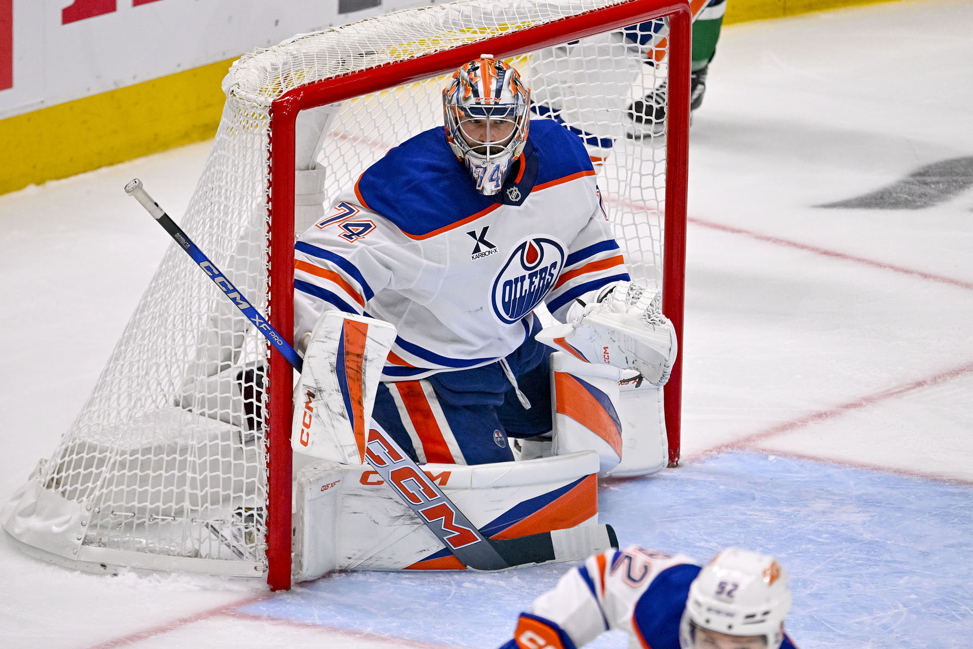 Stuart Skinner is starting for Edmonton- Source: Imagn