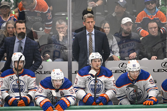 Oilers HC Kris Knoblauch gets honest about slowing down Sam Bennett & Panthers after Game 3 blowout loss