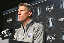 Oilers HC Kris Knoblauch gets 100% honest about Stuart Skinner's goaltending in yet another "heart-wrenching" Stanley Cup Final loss