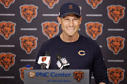 "It's a shame" - Ben Johnson frustrated with Luther Burden III missing Bears mandatory minicamp due to injury