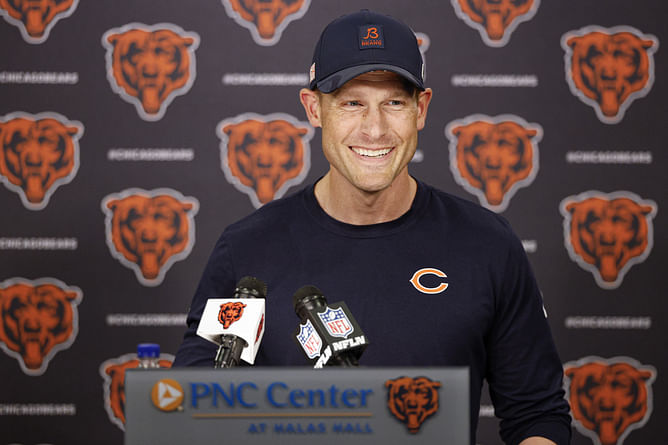 "It's a shame" - Ben Johnson frustrated with Luther Burden III missing Bears mandatory minicamp due to injury