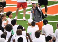 Clemson wide receiver coach Tyler Grisham gives a thumbs up - Source: Imagn