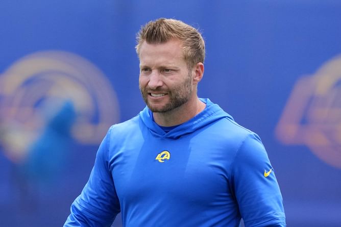 "We're pregnant with our second": Rams HC Sean McVay announces major family news with wife Veronika