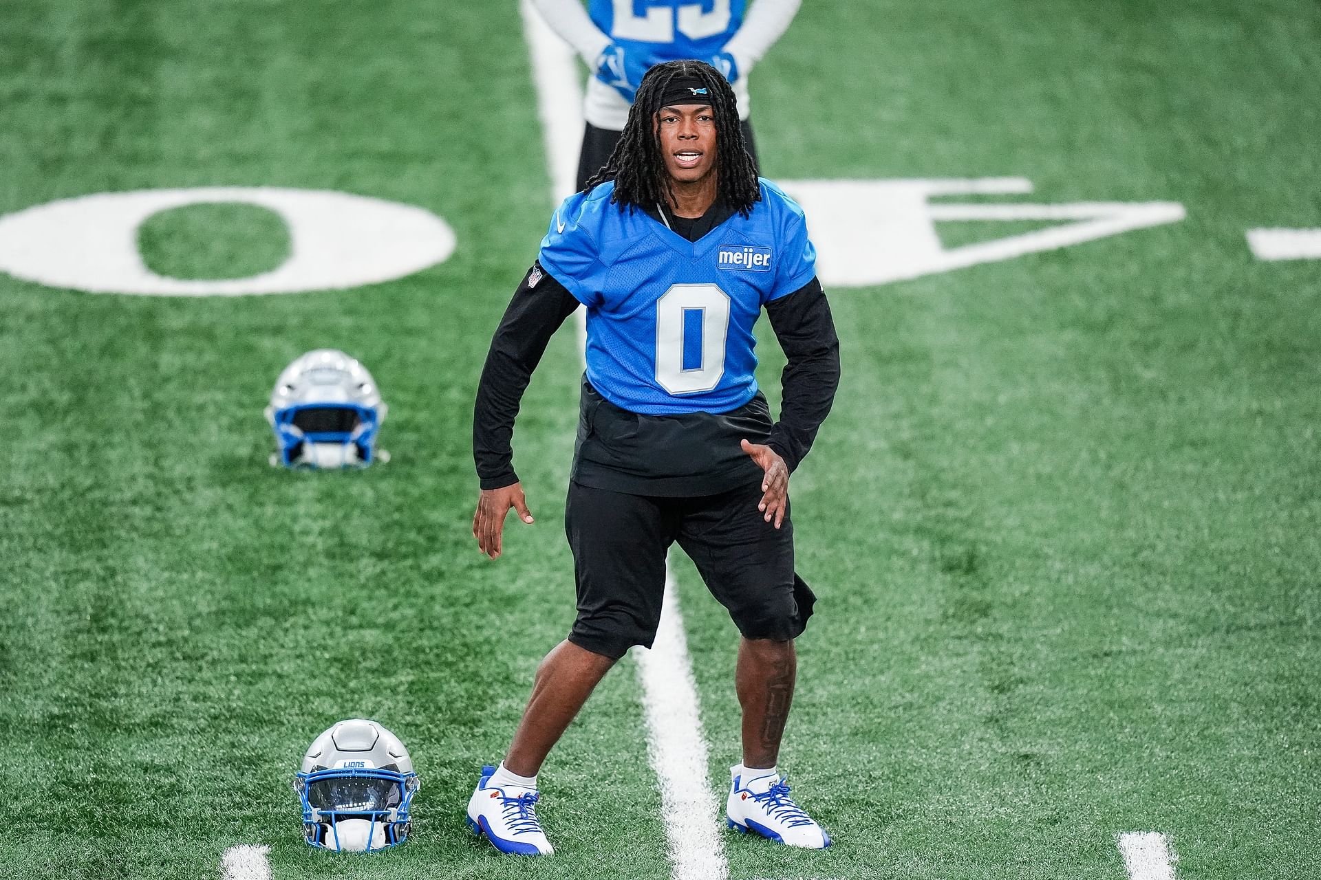 Jahmyr Gibbs reveals reason behind dropping rookie jersey number as Lions RB switches to No. 0 (Image credit: Imagn)