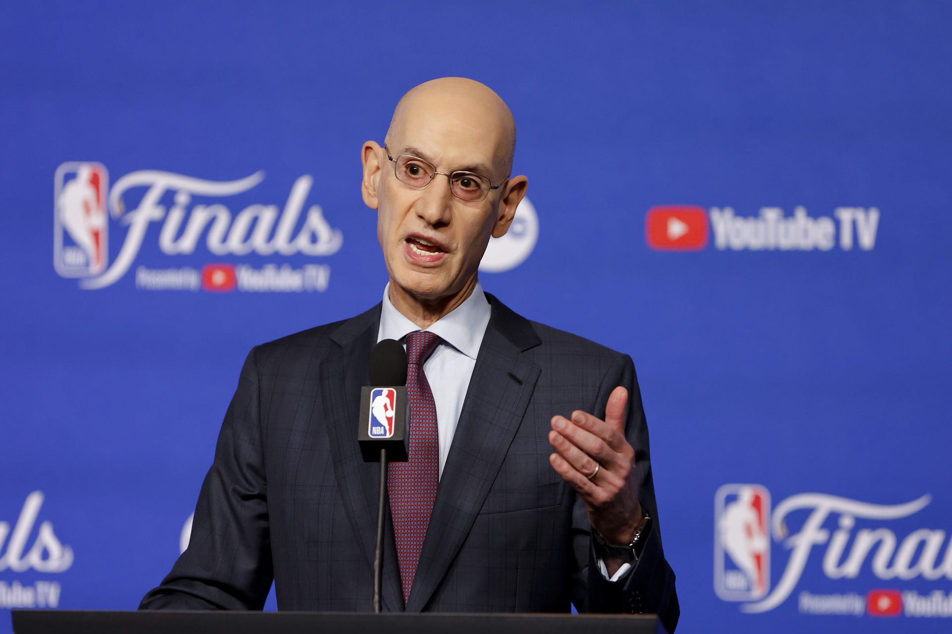 Adam Silver denies having veto power on Luka Doncic trade controversy