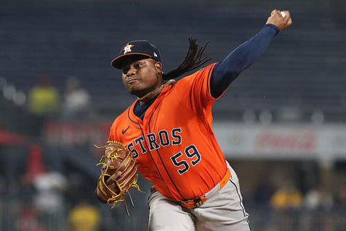 Framber Valdez is one of the top MLB pitchers - Source: Imagn