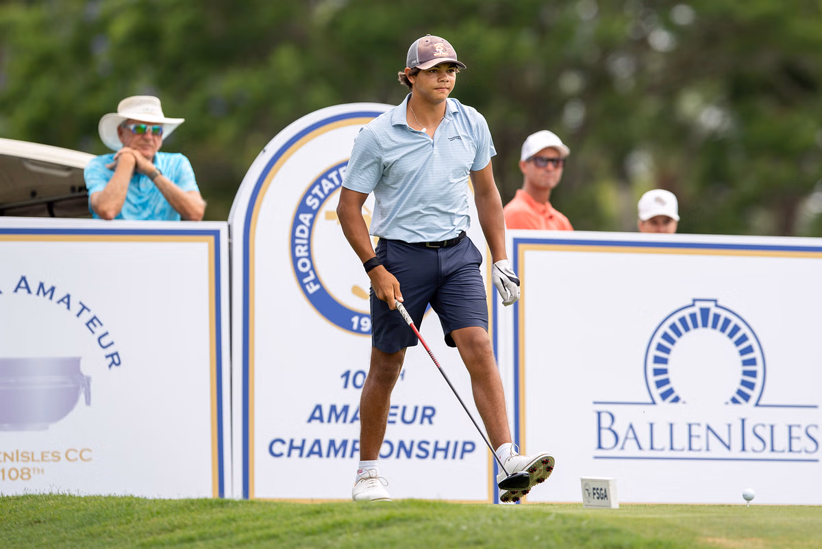 Tiger Woods' son Charlie Woods earns major event spot after prevailing in thrilling playoff