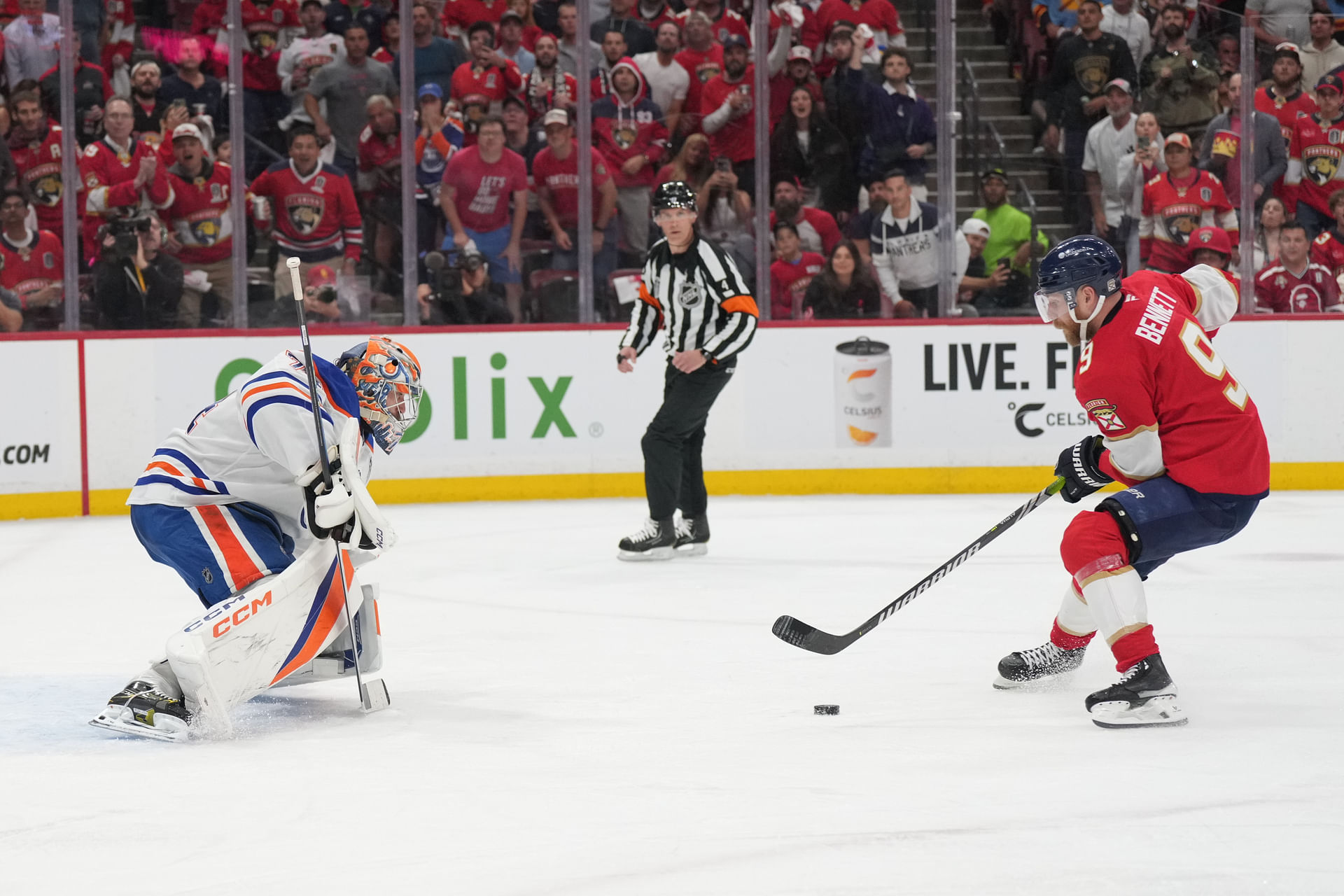 NHL: Stanley Cup Final-Edmonton Oilers at Florida Panthers - Source: Imagn
