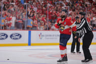 Aaron Ekblad is a free agent (Imagn)