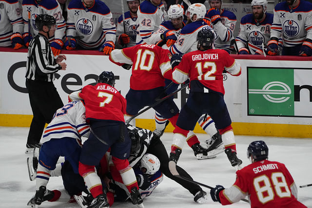 NHL: Stanley Cup Final-Edmonton Oilers at Florida Panthers - Source: Imagn