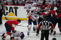 "Poor officiating", "Wes McCauley special": NHL fans react to massive 140 total penalty minutes accrued in Oilers vs Panthers Game 3 SCF