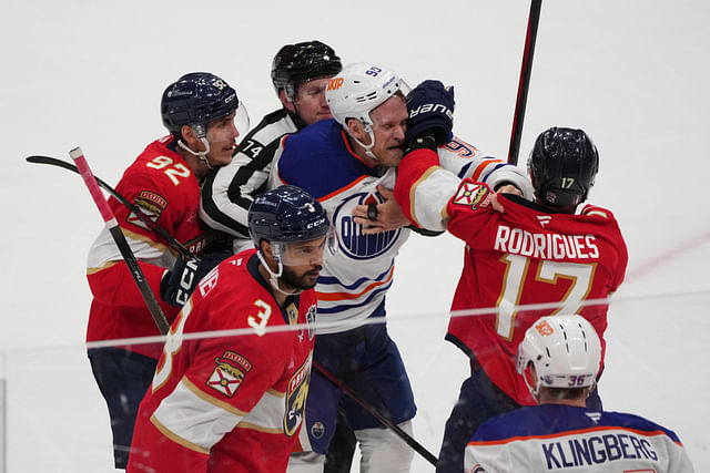 NHL: Stanley Cup Final-Edmonton Oilers at Florida Panthers - Source: Imagn