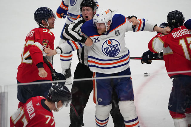 NHL: Stanley Cup Final-Edmonton Oilers at Florida Panthers - Source: Imagn
