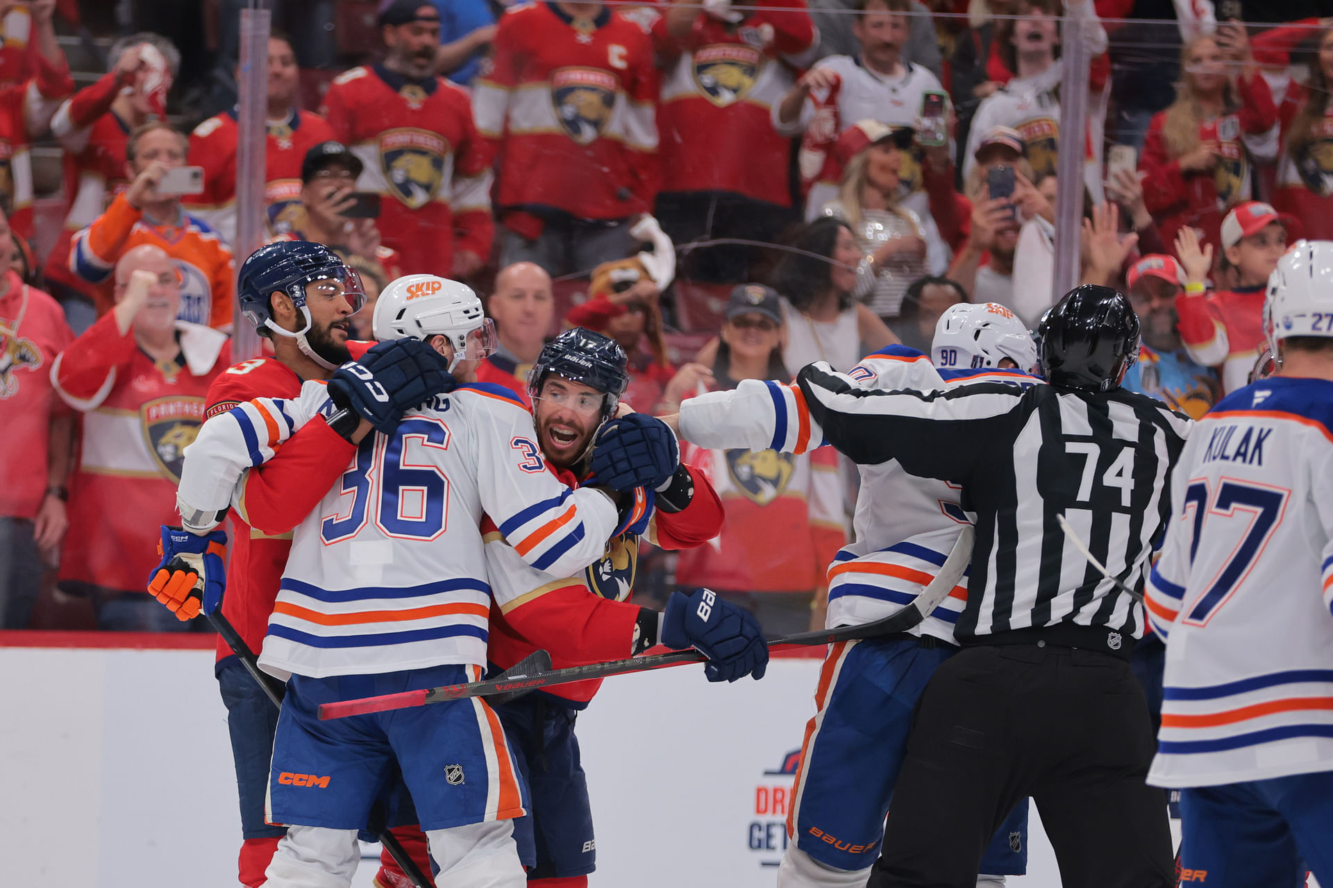 NHL: Stanley Cup Final-Edmonton Oilers at Florida Panthers - Source: Imagn