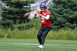 Vikings insider rips Colin Cowherd for J.J. McCarthy criticism on throwing interceptions at minicamp
