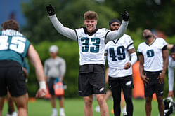 "This is child abuse!" - NFL fans react as Cooper DeJean dominates young campers with effortless receiving skills