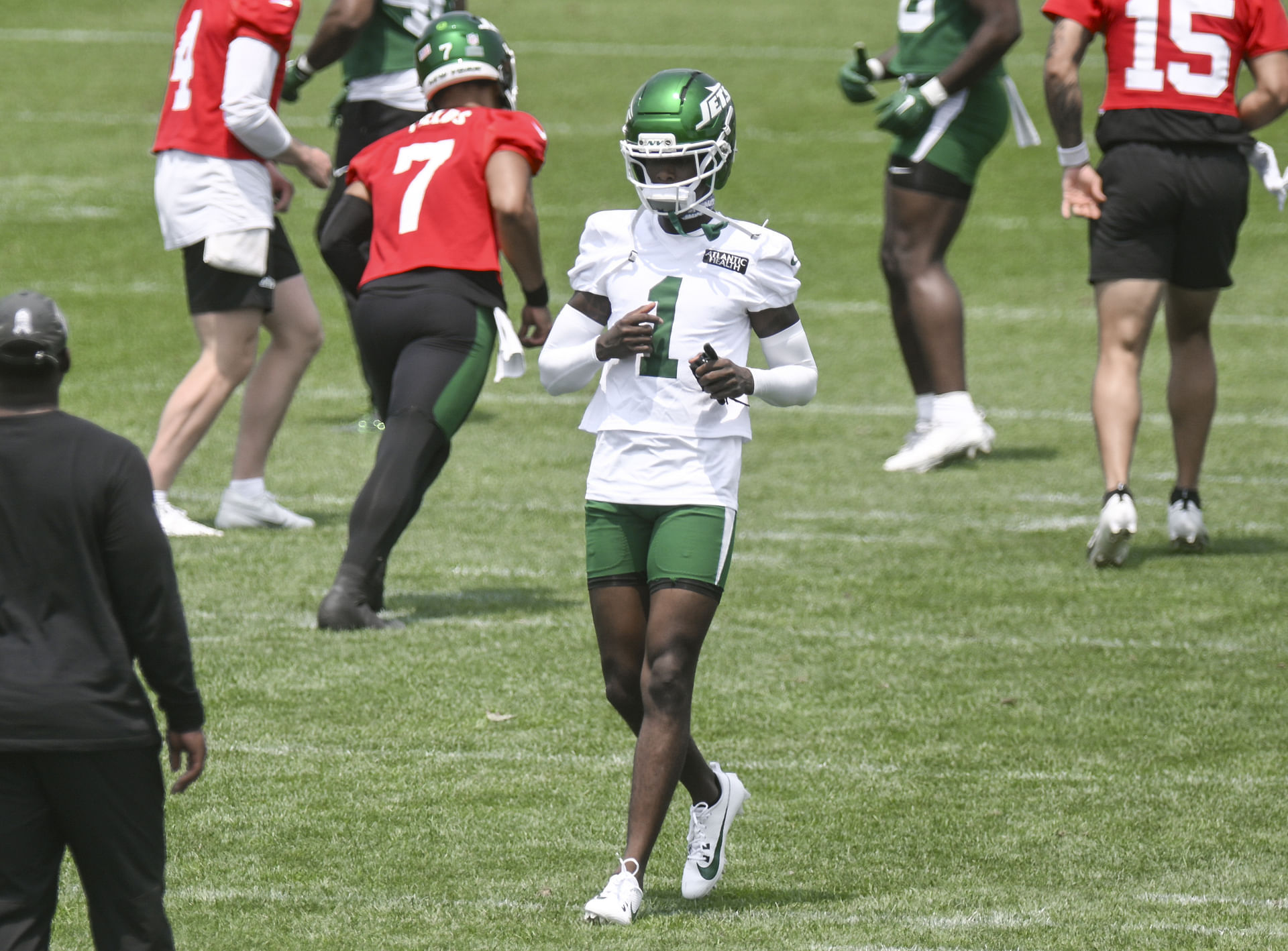 Sauce Gardner drops 2-word update teasing Jets contract extension (image credit: IMAGN)